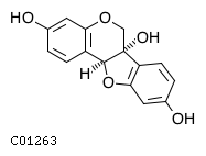 GIF of 3,6,9-Trihydroxypterocarpan;