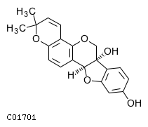GIF of (-)-Glyceollin I;