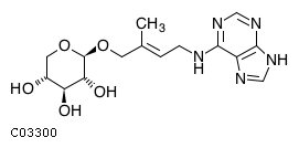 GIF of O-beta-D-Xylosylzeatin;