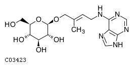 GIF of O-beta-D-Glucosylzeatin;