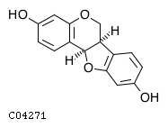 GIF of 3,9-Dihydroxypterocarpan;