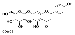 GIF of Apigenin 7-O-beta-D-glucoside;