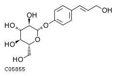 GIF of 4-Hydroxycinnamyl alcohol 4-D-glucoside;