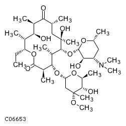 GIF of Erythromycin B;
