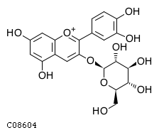 GIF of Cyanidin 3-O-glucoside;