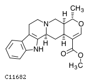 GIF of Tetrahydroalstonine