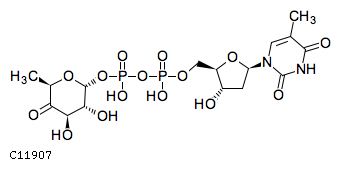 GIF of dTDP-4-oxo-6-deoxy-D-glucose;