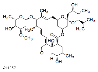 GIF of Avermectin B2b monosaccharide