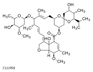 GIF of Avermectin A2b monosaccharide