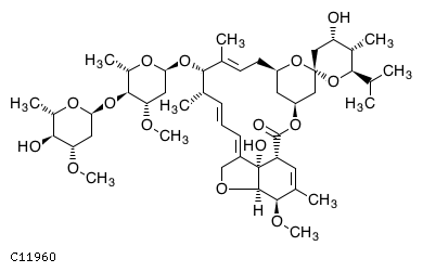 GIF of Avermectin A2b