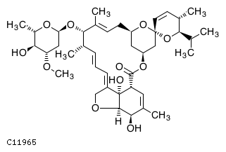 GIF of Avermectin B1b monosaccharide