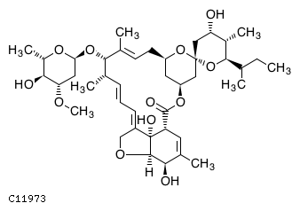 GIF of Avermectin B2a monosaccharide