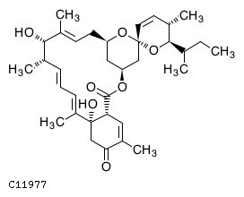 GIF of 6,8a-Seco-6,8a-deoxy-5-oxoavermectin ''1a'' aglycone