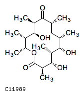 GIF of 8,8a-Deoxyoleandolide