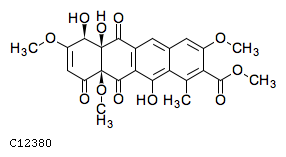GIF of Tetracenomycin X