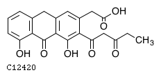 GIF of 12-Deoxyaklanonic acid