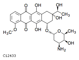 GIF of (13S)-13-Dihydrodaunorubicin;