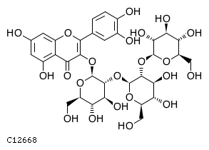 GIF of Quercetin 3-sophorotrioside;