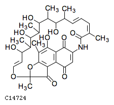 GIF of Demethyl-desacetyl-rifamycin S