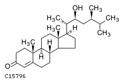 GIF of (22S)-22-Hydroxycampest-4-en-3-one;