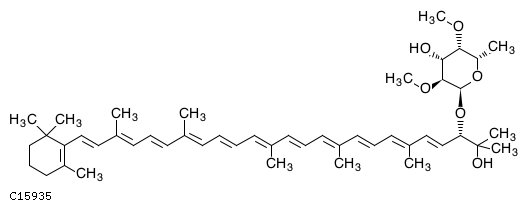 GIF of (2'S)-Deoxymyxol 2'-(2,4-di-O-methyl-alpha-L-fucoside)