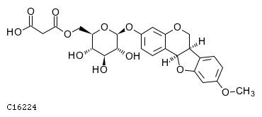 GIF of Medicarpin 3-O-glucoside-6'-malonate
