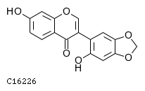 GIF of 2',7-Dihydroxy-4',5'-methylenedioxyisoflavone;