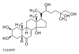 GIF of 26-Hydroxyecdysone