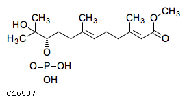 GIF of (10S)-Juvenile hormone III diol phosphate