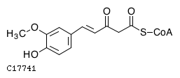 GIF of Feruloyl-diketide-CoA;