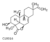 GIF of 3beta-Hydroxy-9beta-pimara-7,15-diene-19,6beta-olide