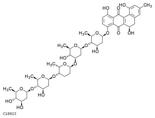 GIF of Landomycin B