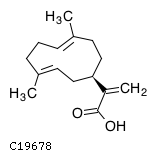 GIF of Germacrene A acid;