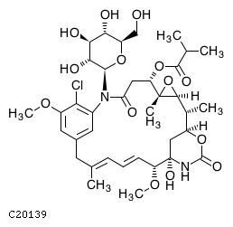 GIF of Ansamitocinoside P-3;