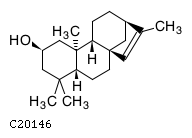 GIF of ent-2alpha-Hydroxyisokaurene;