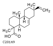 GIF of 9beta-Pimara-7,15-dien-19-oate