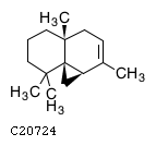GIF of (+)-Thujopsene