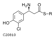 GIF of (S)-3-Chloro-beta-tyrosyl-[pcp];