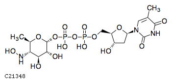GIF of dTDP-4-hydroxyamino-4,6-dideoxy-alpha-D-glucose
