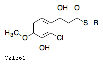 GIF of 3-(2-Chloro-3-hydroxy-4-methoxyphenyl)-3-hydroxypropanoyl-[pcp]