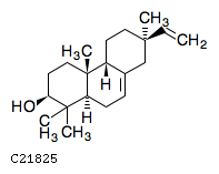 GIF of 9beta-Pimara-7,15-diene-3beta-ol