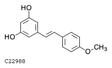 GIF of 4'-O-Methyl-trans-resveratrol